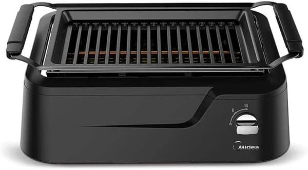 Churrasqueira Elétrica Grill Infravermelho E Sem Fumaça Smokeless Midea